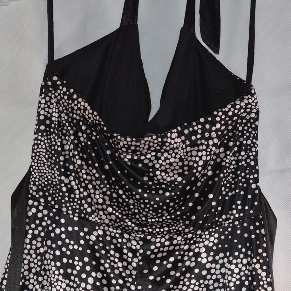 Halter Dress Black and White M by Ruby Rox - Picture 8 of 8